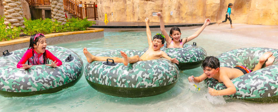 Aladin Cave in the Lazy River 