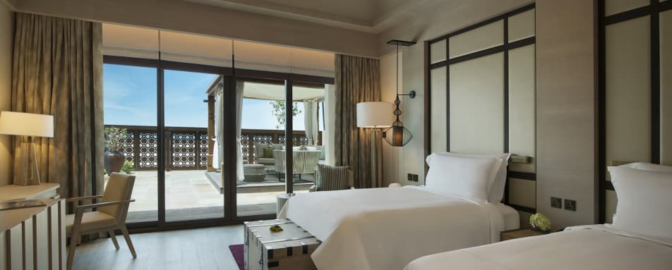 Two-Bedroom Beachfront Villa Second Bedroom 