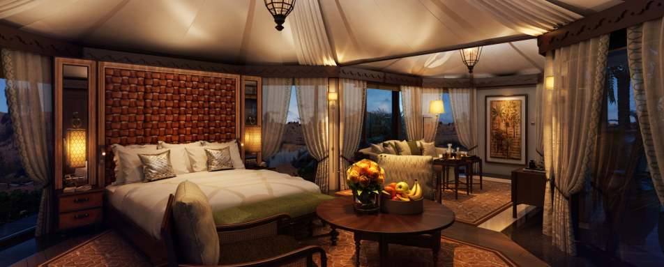 Al Khaimah Tented Pool Villa - Al Wadi Desert Ras Al Khaimah