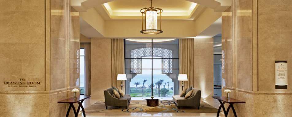 Reception area - St Regis Saadiyat Island 