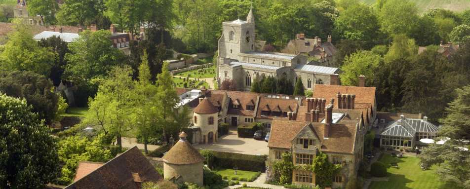 Aerial view - Belmond Le Manoir aux Quat'Saisons