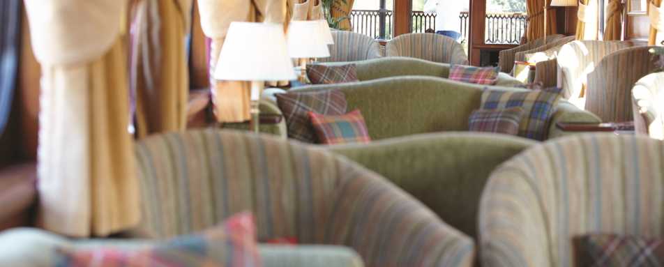 Bar car - Belmond Royal Scotsman