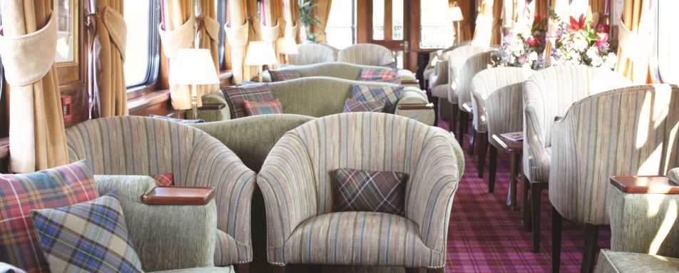 Bar car - Belmond Royal Scotsman
