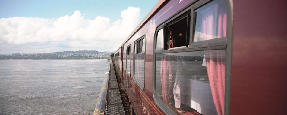 Bridge crossing - Belmond Royal Scotsman