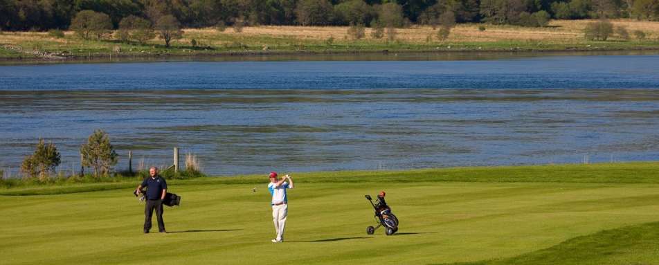 Golf course - Isle of Eriska Hotel