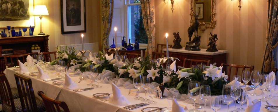 Private dining room - Kinloch House Hotel