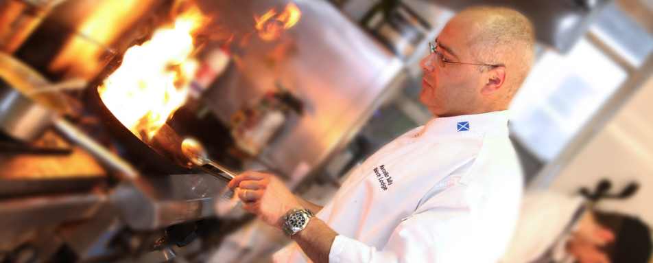 Marcello Tully cookery school - Kinloch Lodge