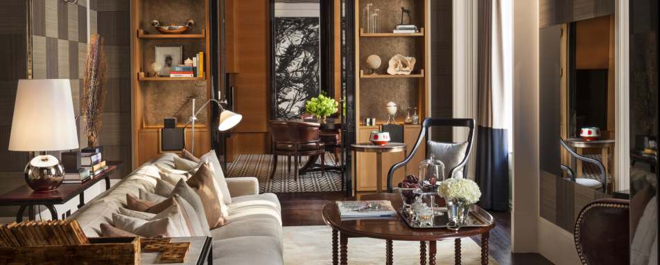 Manor House Living Area - Rosewood London