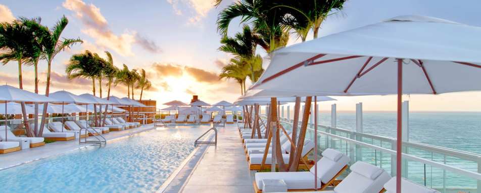 Rooftop Pool - 1 Hotel South Beach