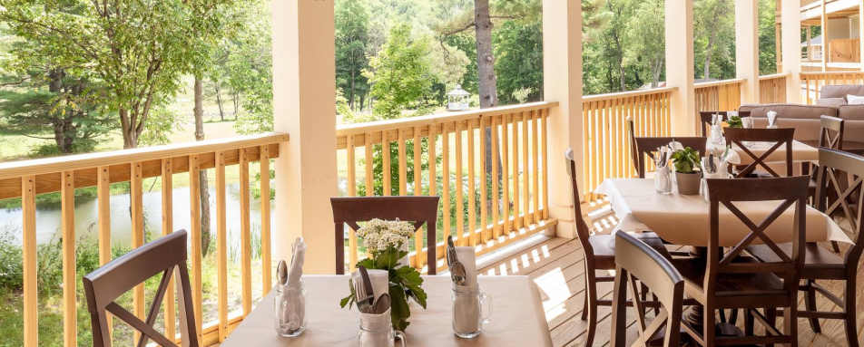 Breakfast on the balcony - 506 On the River