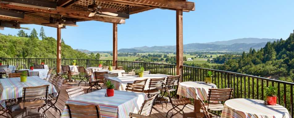 Bistro Terrace View - Auberge du Soleil