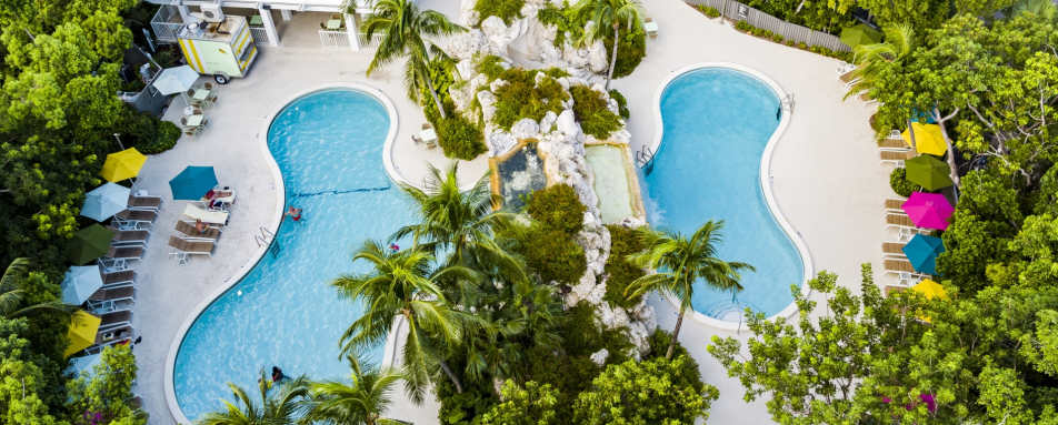 Aerial View of Pool - Bakers Cay 