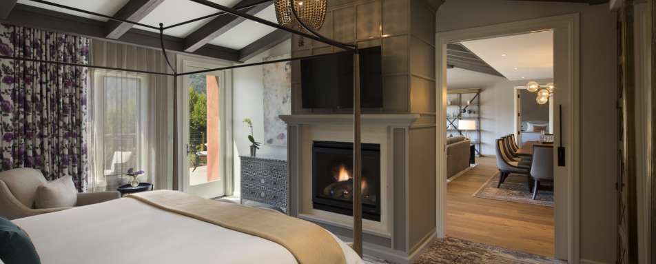 Villa bedroom - Bernardus Lodge & Spa