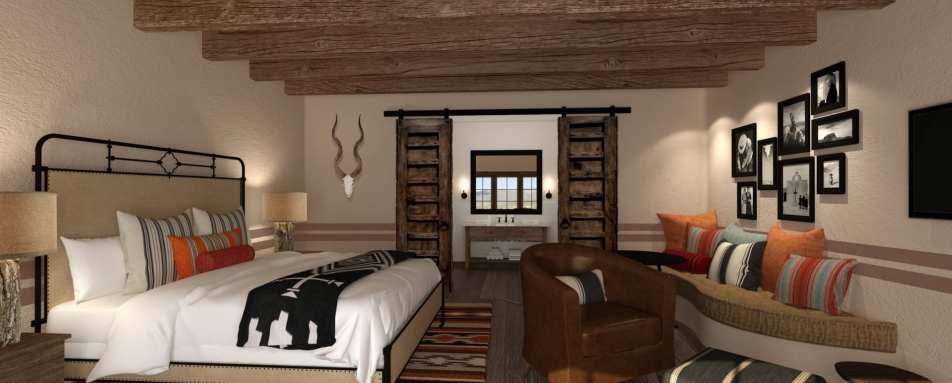 Double Bedroom - Bishops Lodge 