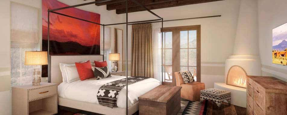 Bedroom Interiors - Bishops Lodge 