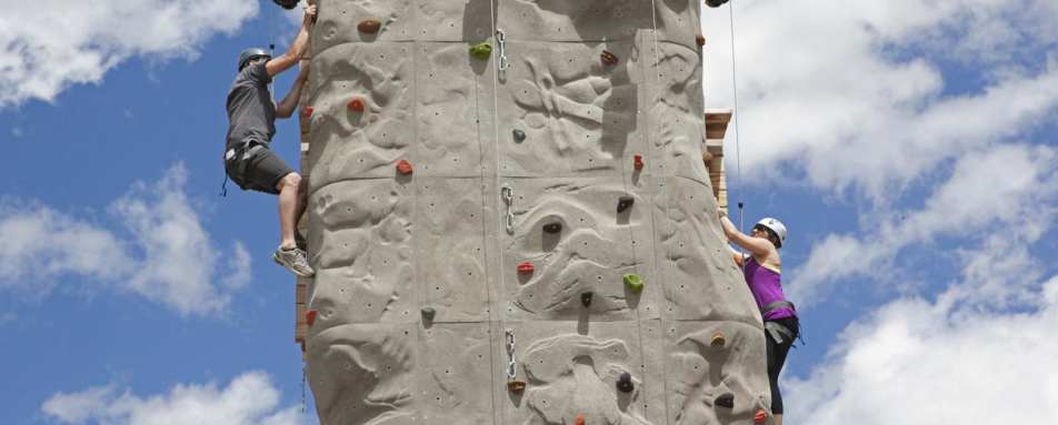 Climbing Wall  - Brush Creek Ranch