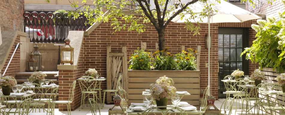 Terrace - Crosby Street Hotel 