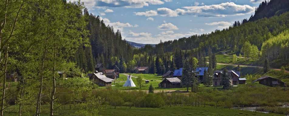 Town in Summer - Dunton Hot Springs