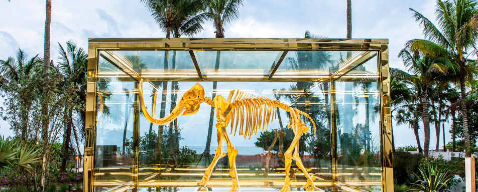 Damien Hirst Mammoth - Faena Hotel Miami Beach