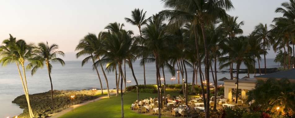 Evening views - Fairmont Orchid