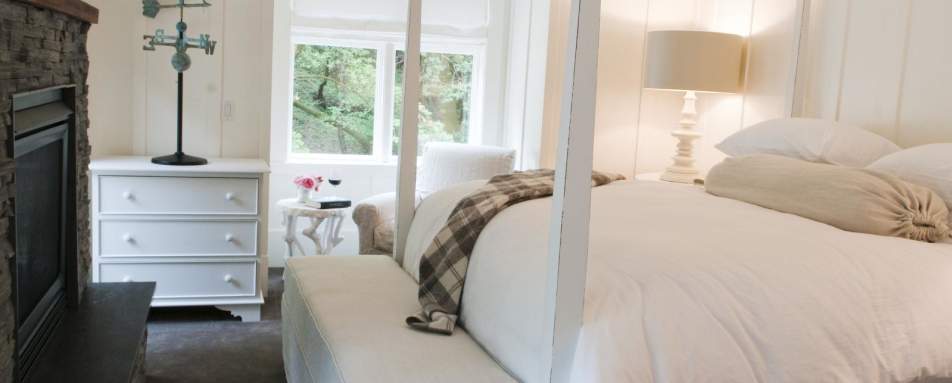 A cottage room  - The Farmhouse Inn Barn Suite