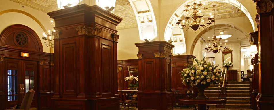 Historic lobby  - Hay Adams Washington D C