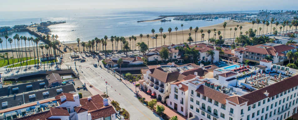 Aerial View of Hotel Californian - Hotel Californian
