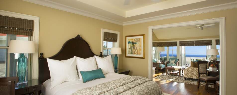 Villa Suite master bedroom - Hotel del Coronado