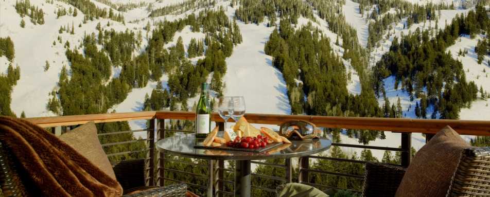 Balcony View in the Winter - Hotel Terra 