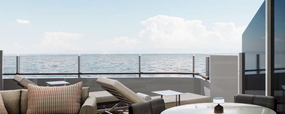 Ilma Suite Deck Area 