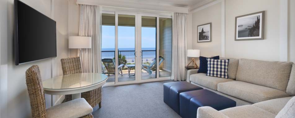 Suite Living Room - Jekyll Ocean Club