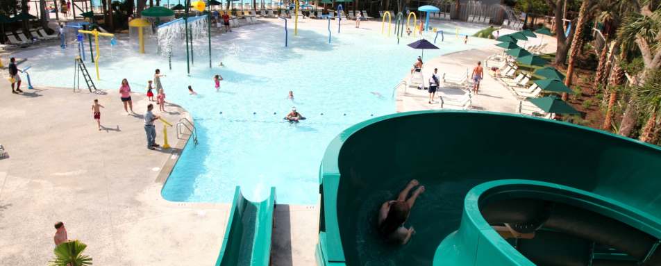 Night Heron Pool Slides - Kiawah Island Golf Resort  