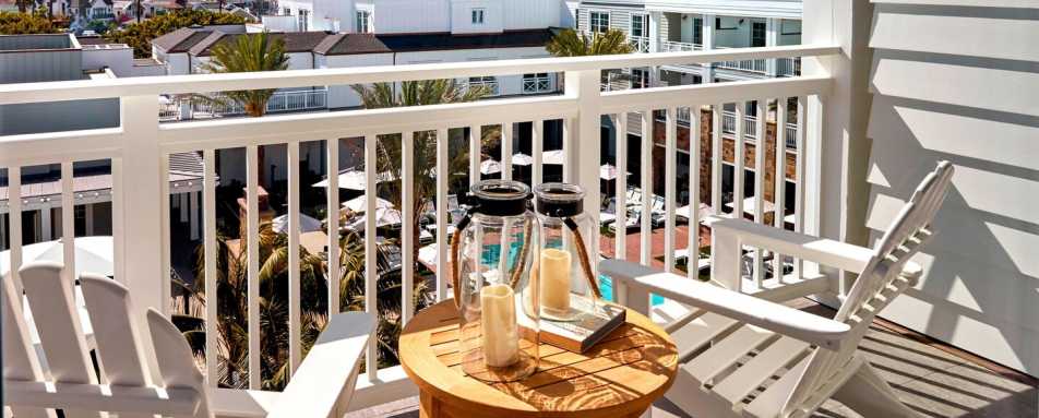 Ocean View Room Balcony  