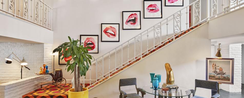 Lobby Staircase - Parker Palm Springs 