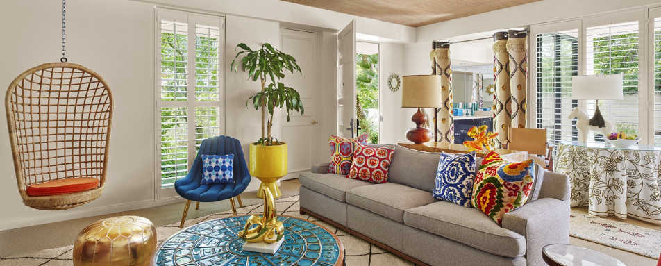 Villa Living Room - Parker Palm Springs 