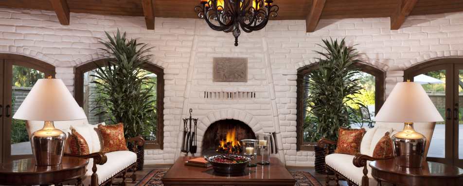 Hacienda Living Room - Rancho Valencia