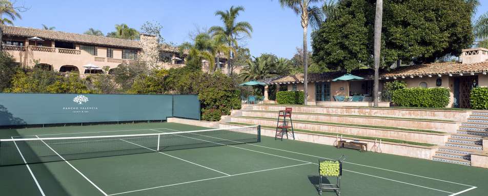 Tennis Courts - Rancho Valencia