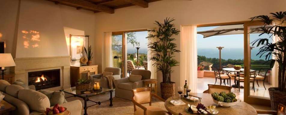 Villa Living Room - Resort at Pelican Hill