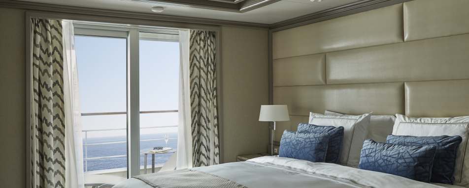 Sea view on the Silver Muse  