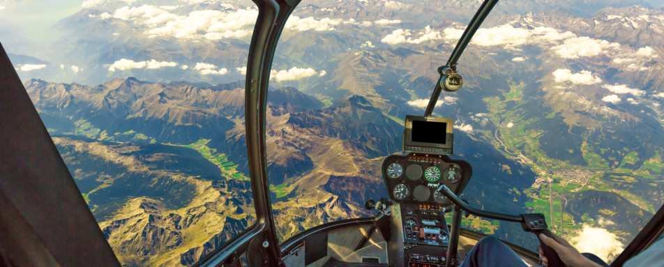 Stillpoint Lodge helicopter view 