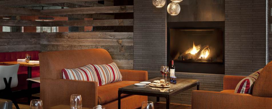 Spur fireplace, Teton Mountain Lodge & Spa