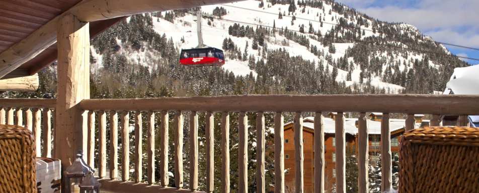 Suite Balcony - Teton Mountain Lodge & Spa