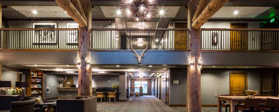 Teton Mountain Lodge  Spa Lobby 