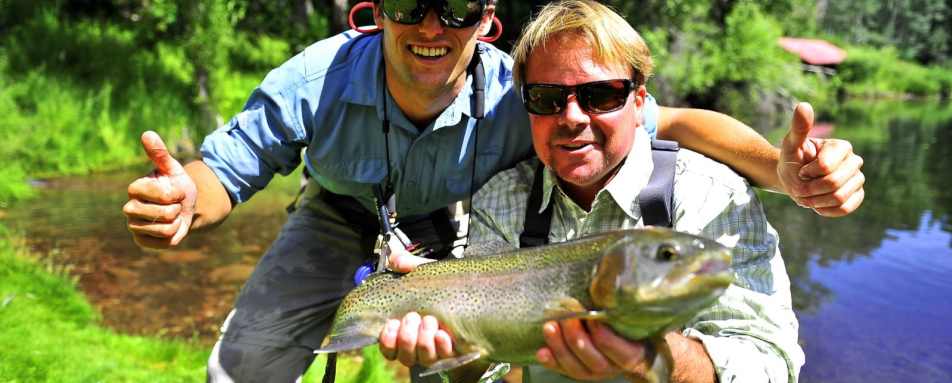Fly Fishing for Trout - The Little Nell, Aspen