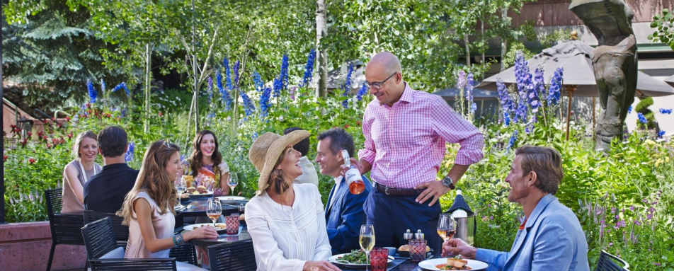 Al Fresco Dining - The Little Nell, Aspen