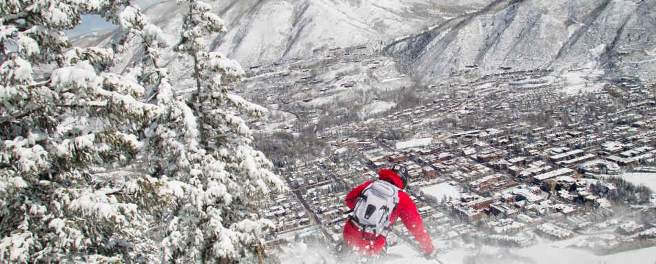 Aspen skiing - The Little Nell 