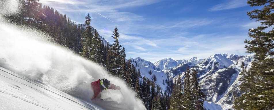 Aspen skiing - The Little Nell 