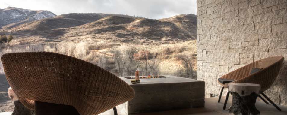 Mountain View from Earth House