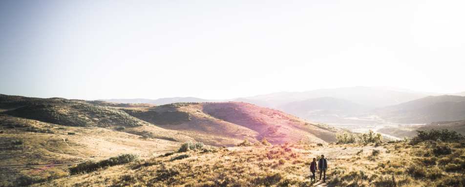 Hiking at The Lodge at Blue Sky