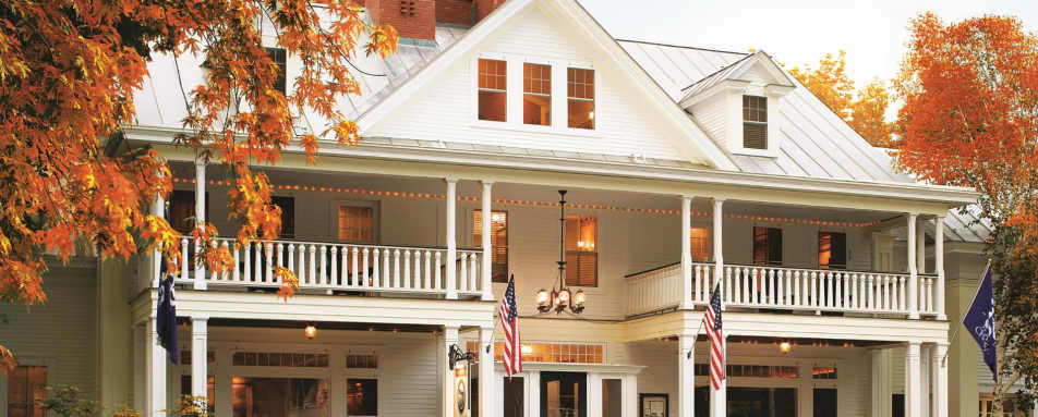 The Pitcher Inn in Autumn - The Pitcher Inn